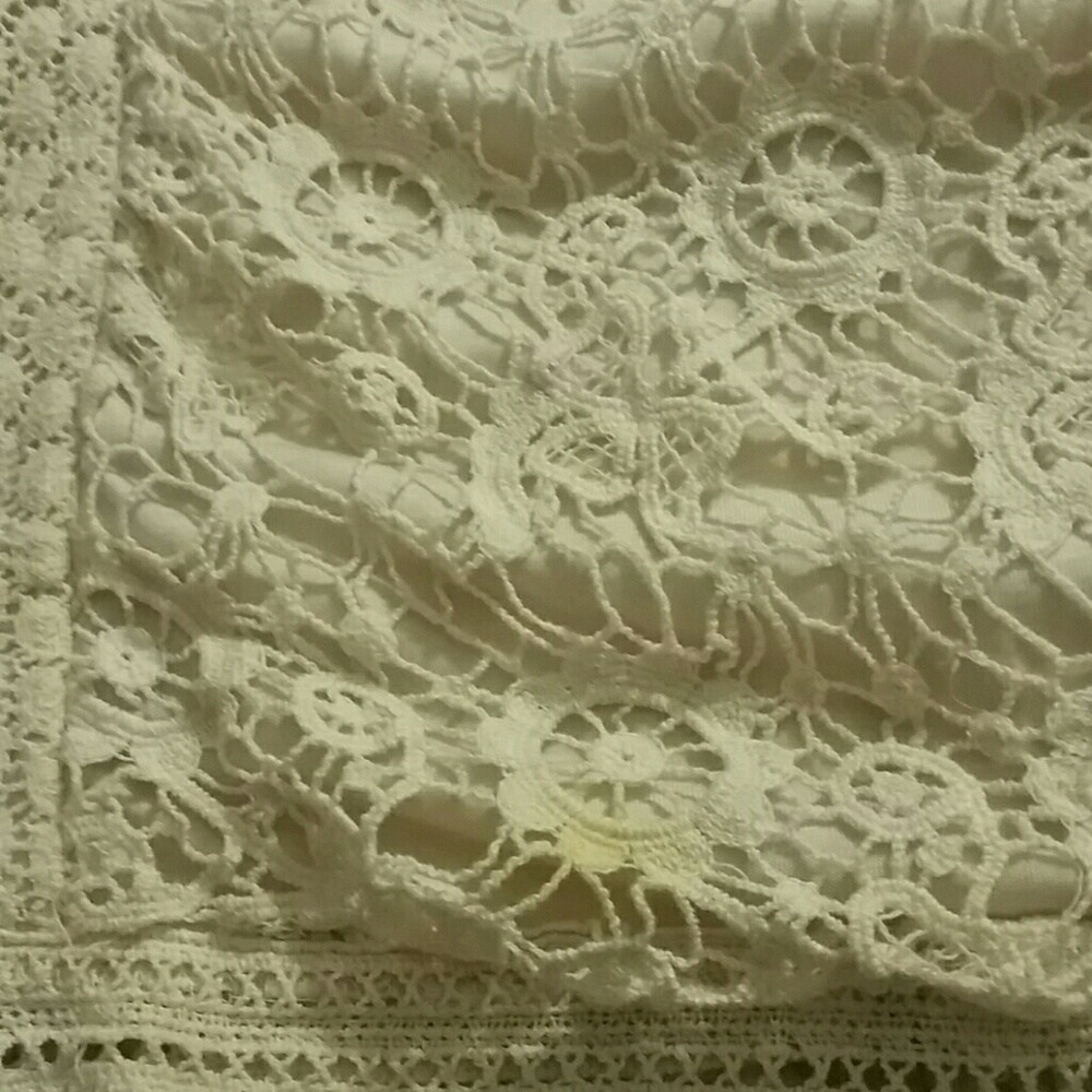 Sorrento Free People crochet and fishnet dress. - Picture 3 of 3